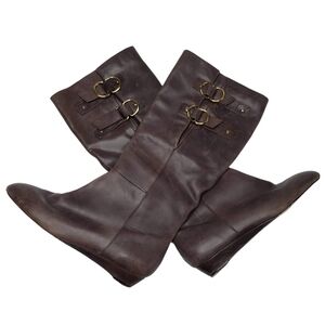 Seychelles | Chocolate Brown Mini Wedge Boots 8.5